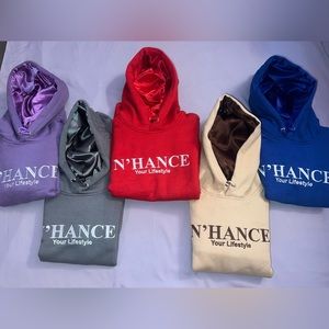Silk Lined Hoodies for sale